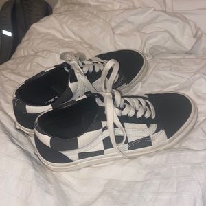 Womens checkered vans